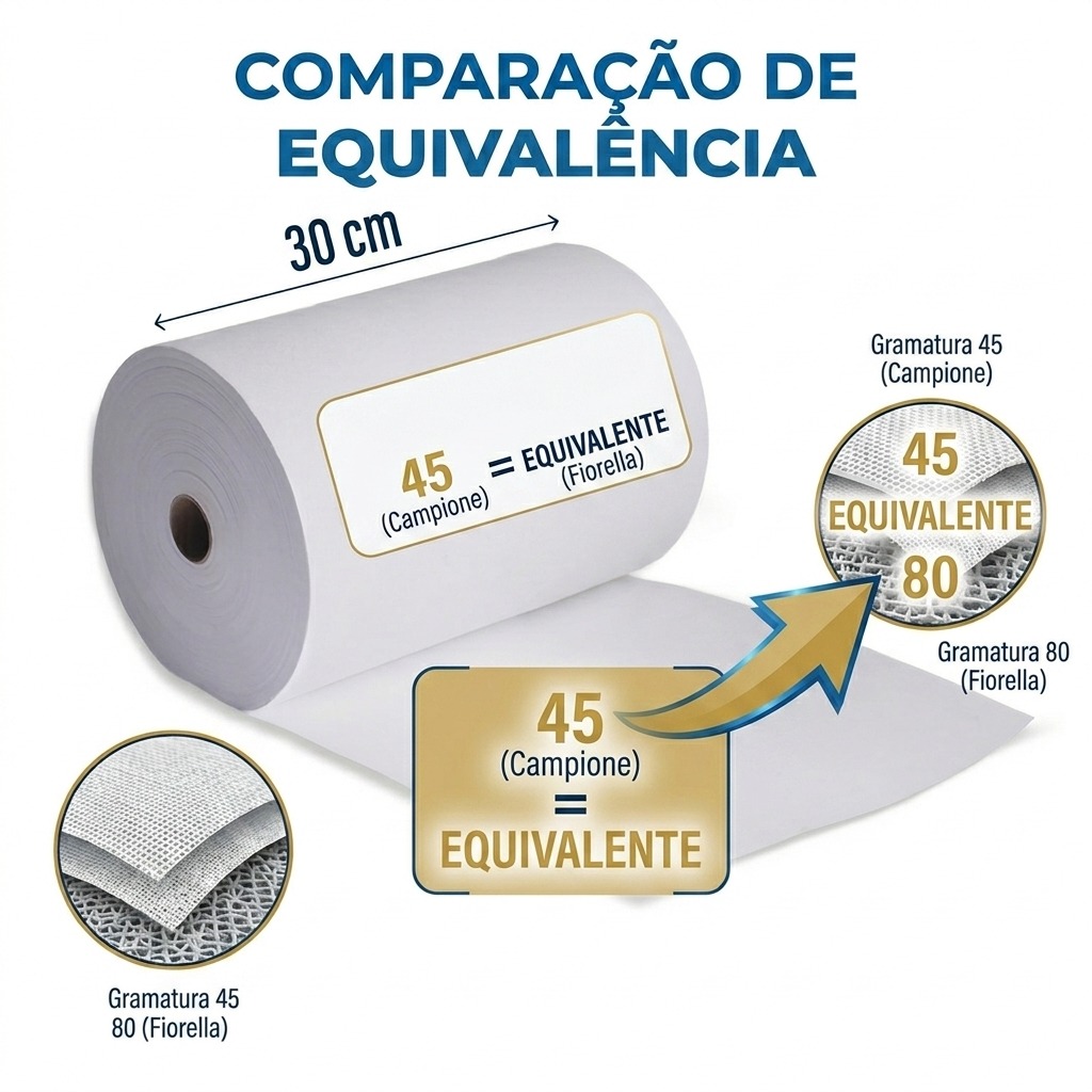 Entretela de Bordado Rasgo Fácil Campione 100% Algodão - Imagem 4